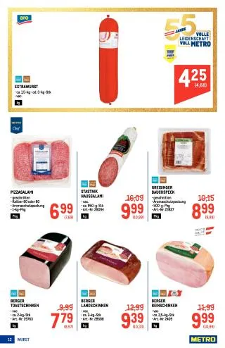 METRO Flugblatt Food - Profi von 9. Juli bis 22. Juli 2026 - Flugblätt seite 12