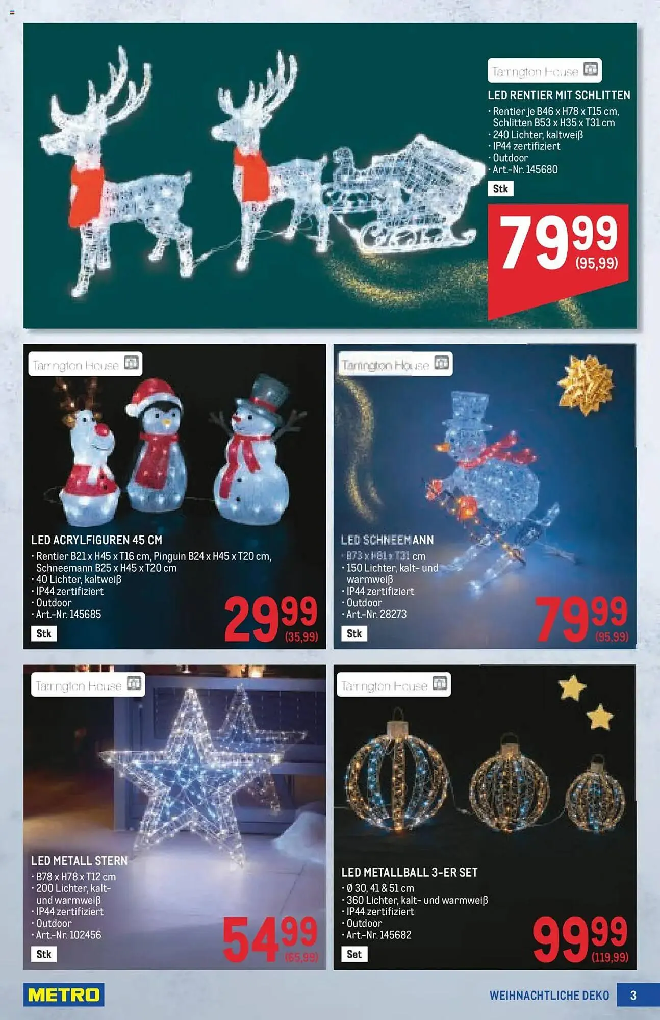 Metro Flugblatt von 16. Oktober bis 24. Dezember 2025 - Flugblätt seite  3