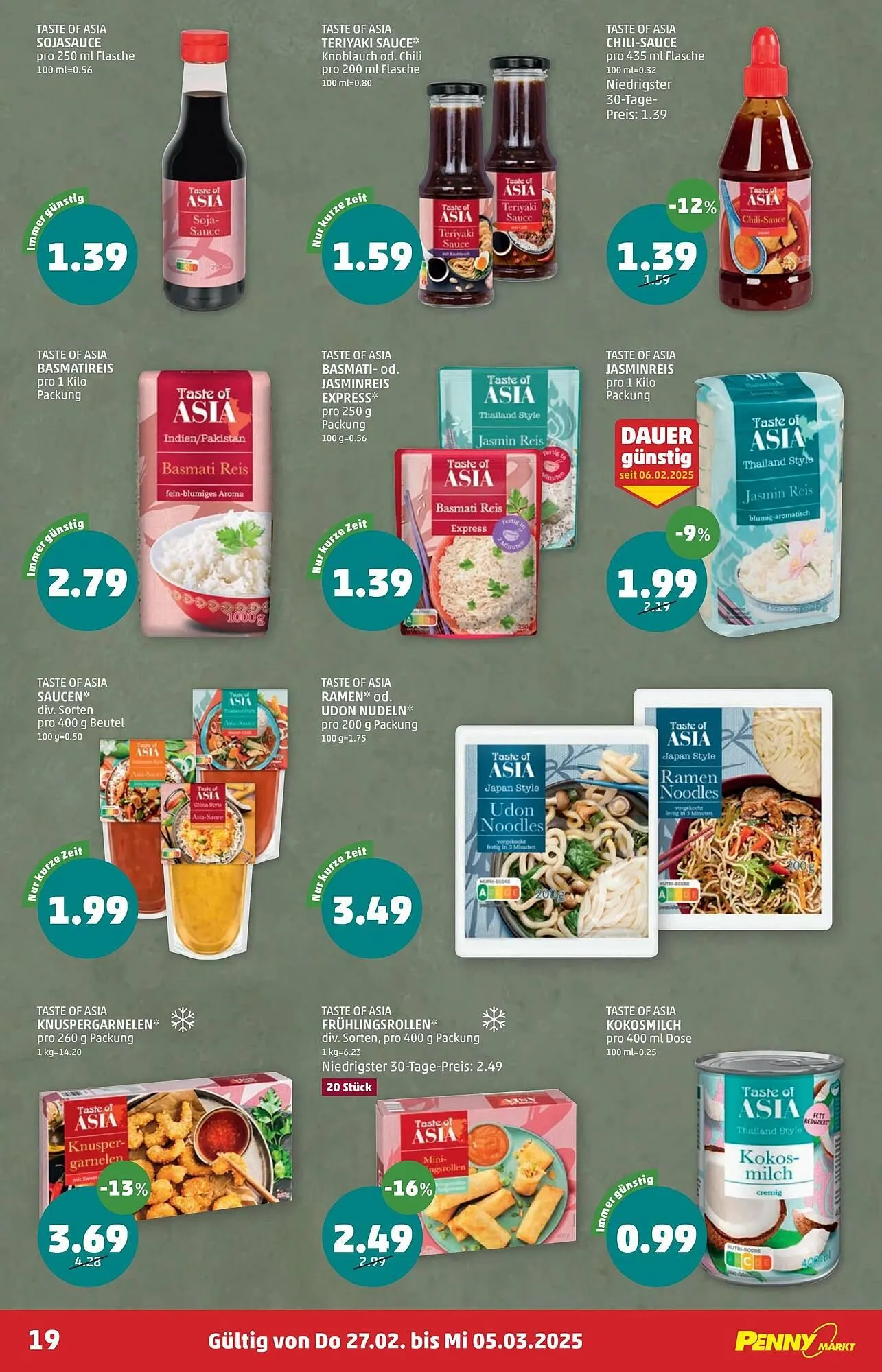 PENNY Flugblatt von 27. Februar bis 5. März 2025 - Flugblätt seite  19