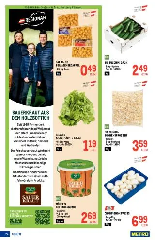 METRO Flugblatt Food - Profi von 11. Juni bis 24. Juni 2026 - Flugblätt seite 24