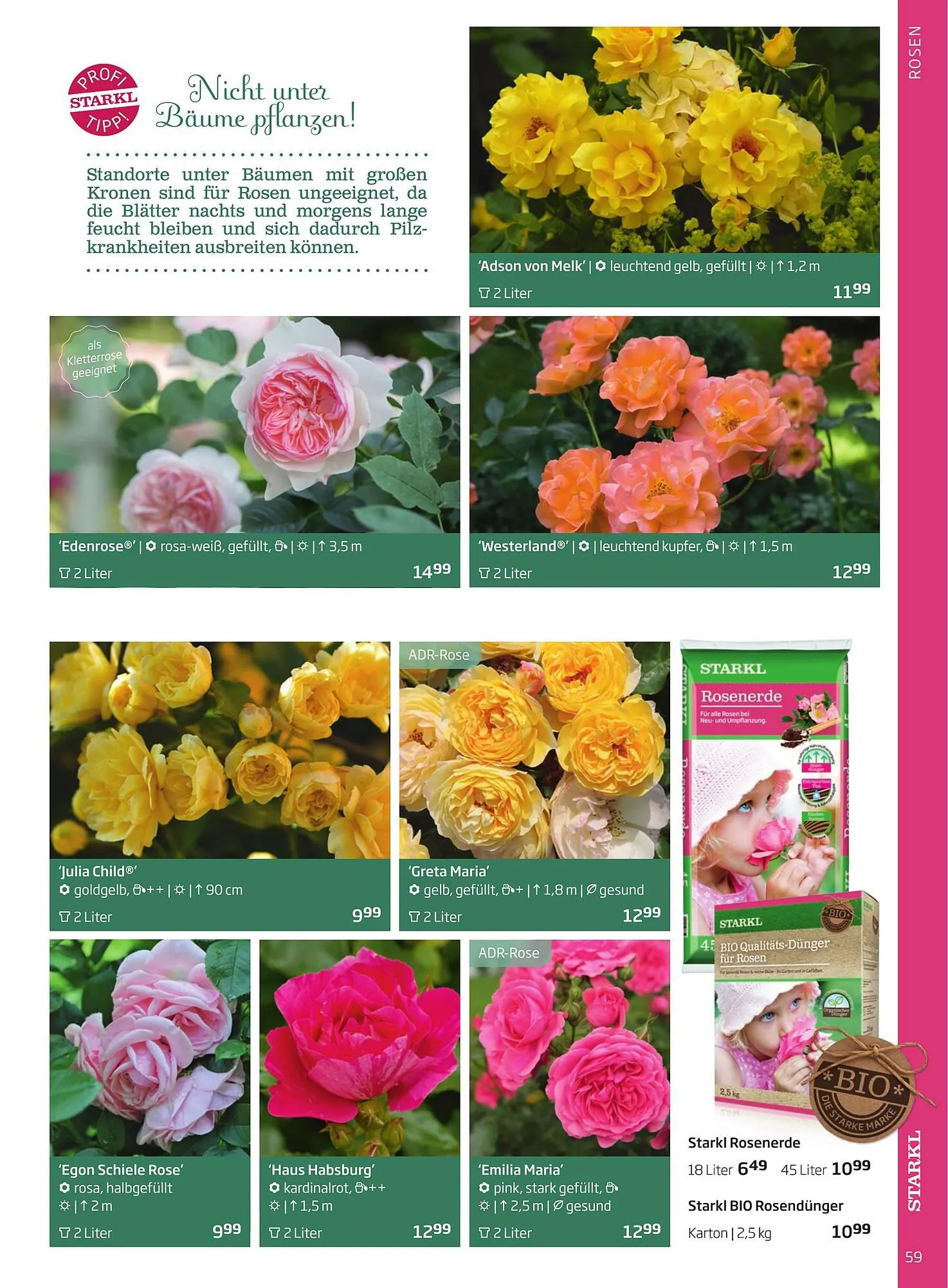 Starkl Flugblatt von 1. April bis 31. Dezember 2024 - Flugblätt seite  59
