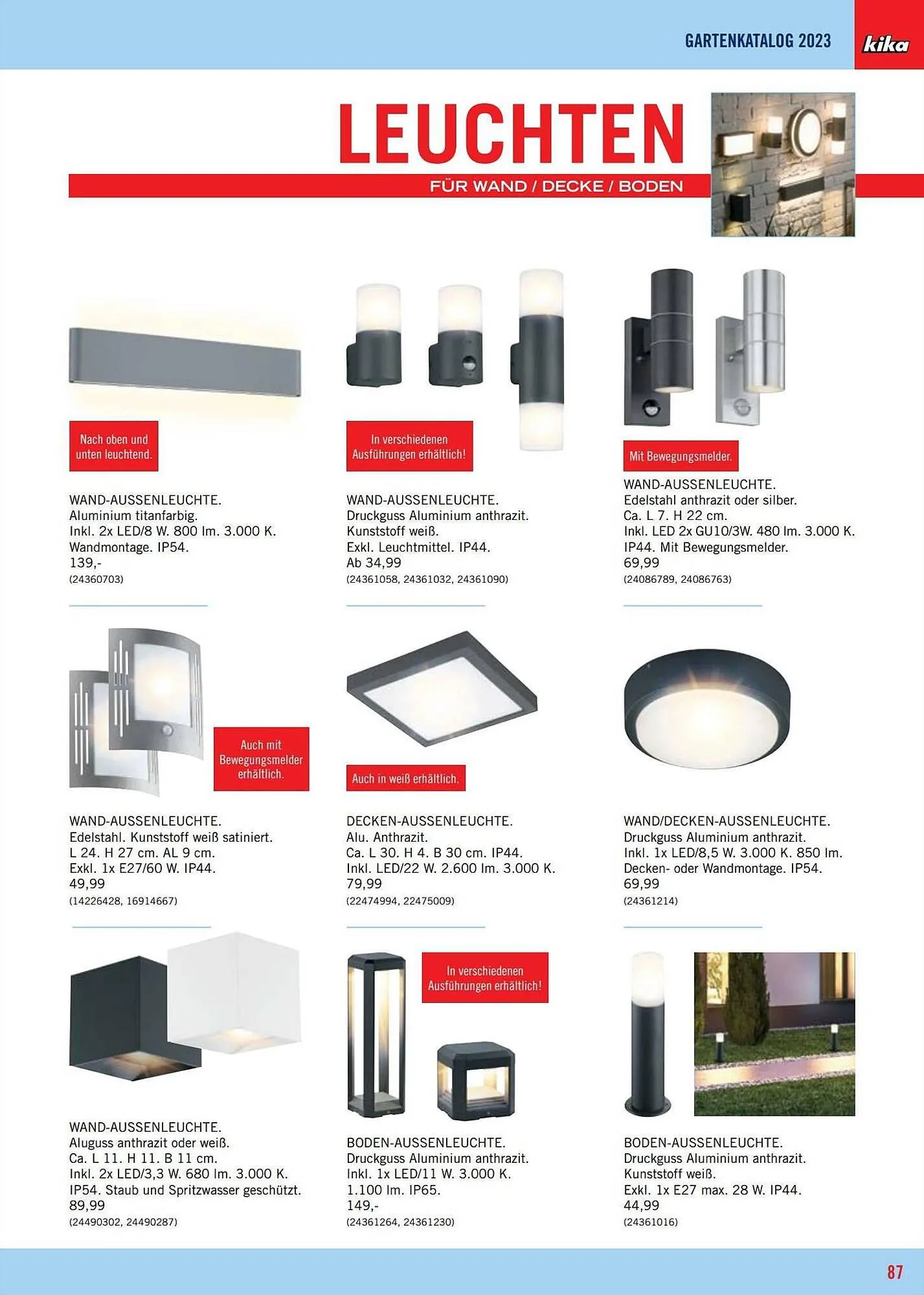 kika Flugblatt von 3. Februar bis 31. August 2023 - Flugblätt seite 87