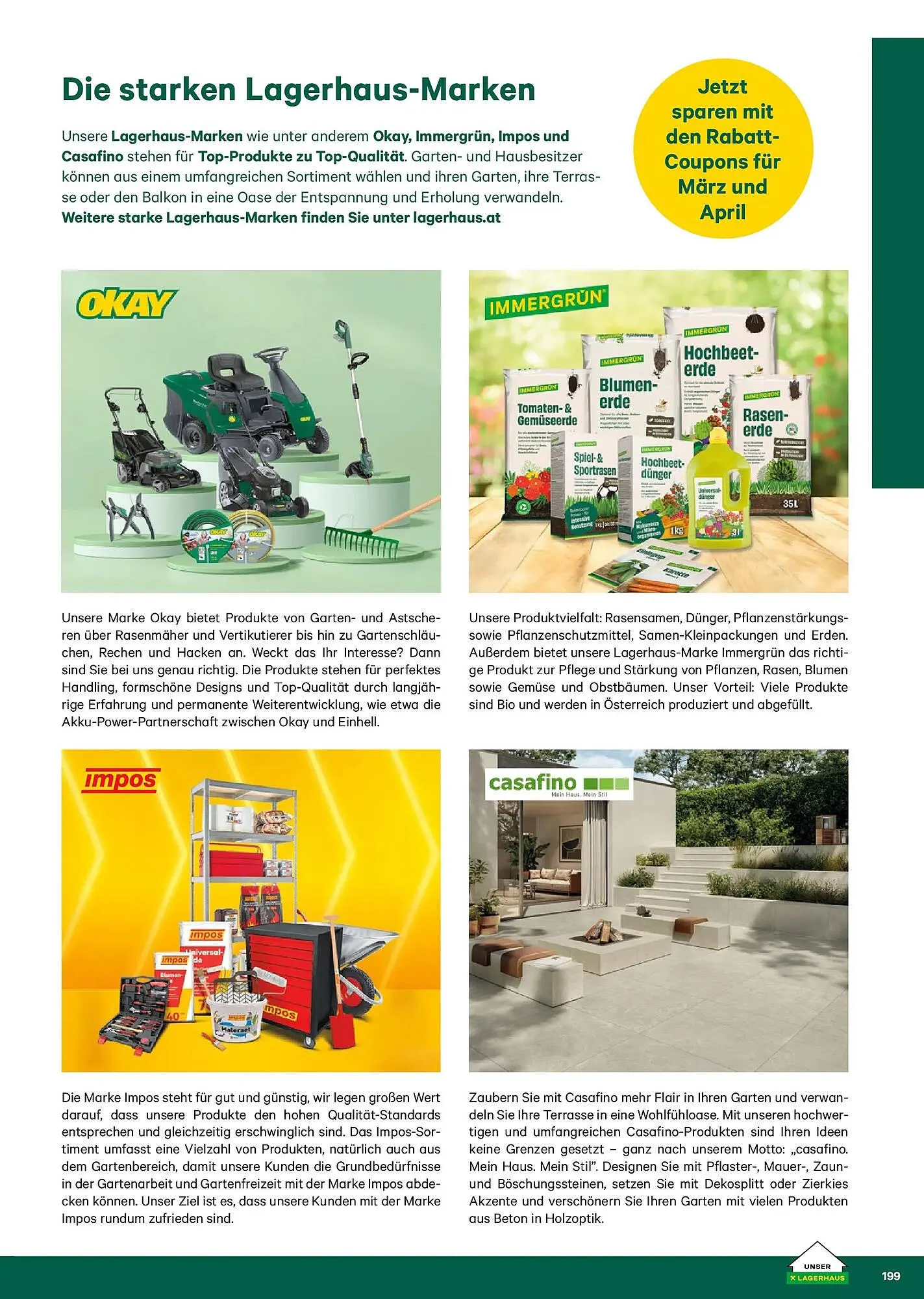 Lagerhaus Flugblatt von 22. Februar bis 31. Mai 2026 - Flugblätt seite  199