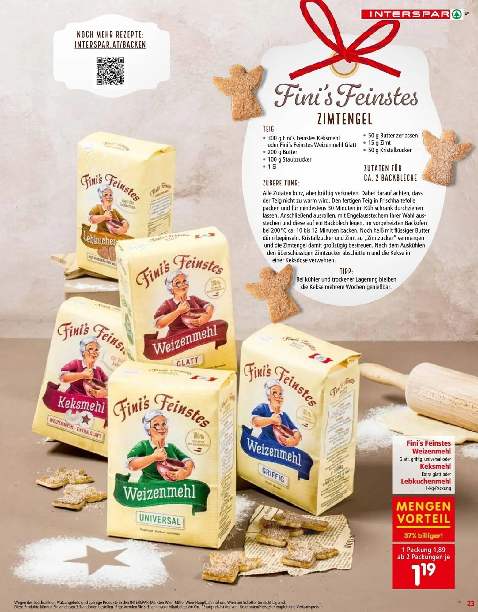 Interspar Flugblatt von 2. Oktober bis 20. Dezember 2025 - Flugblätt seite  23