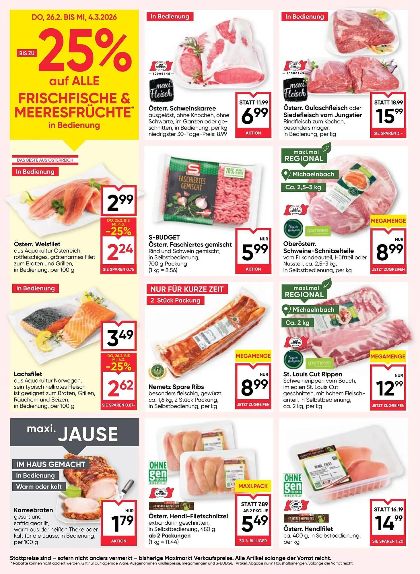 Maximarkt Flugblatt von 26. Februar bis 5. März 2026 - Flugblätt seite  6