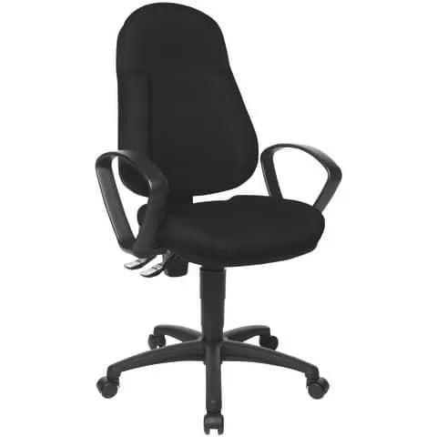 Drehstuhl mit Armlehnen B2 schwarz TOPSTAR 8050BBC0H