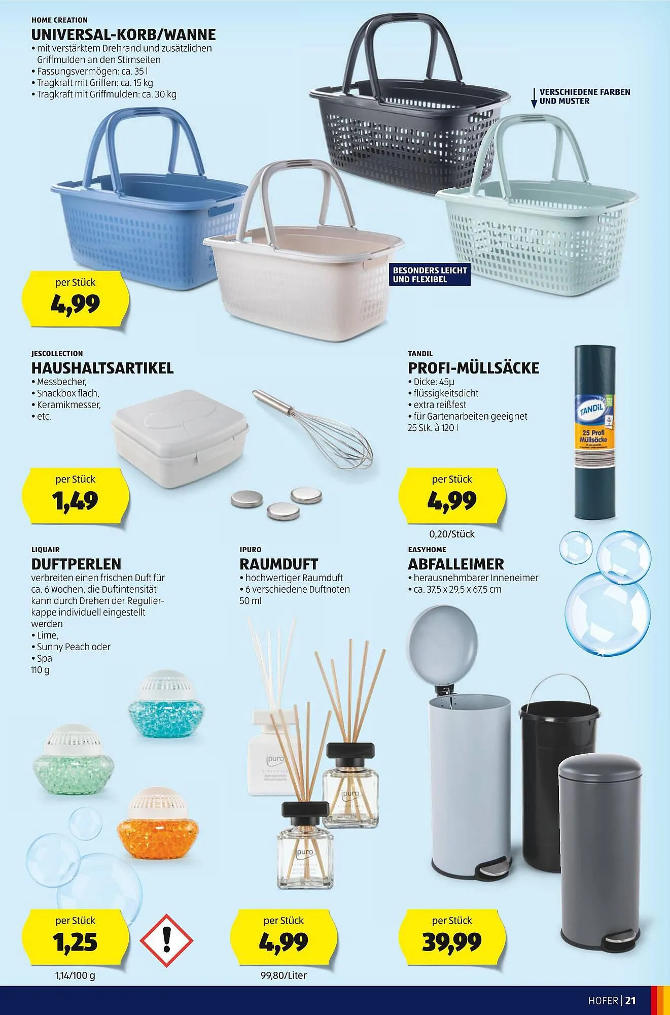 Hofer Flugblatt von 22. September bis 28. September 2023 - Flugblätt seite 23