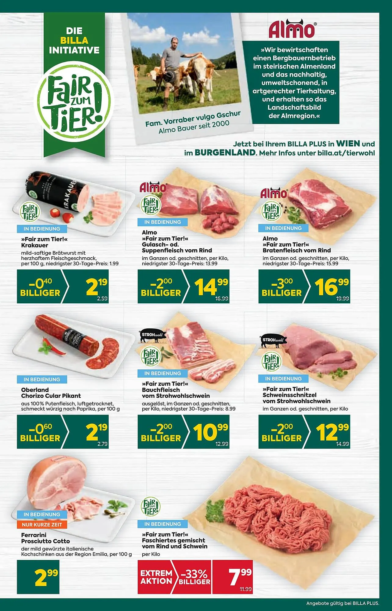 Billa Flugblatt von 31. August bis 6. September 2023 - Flugblätt seite  9