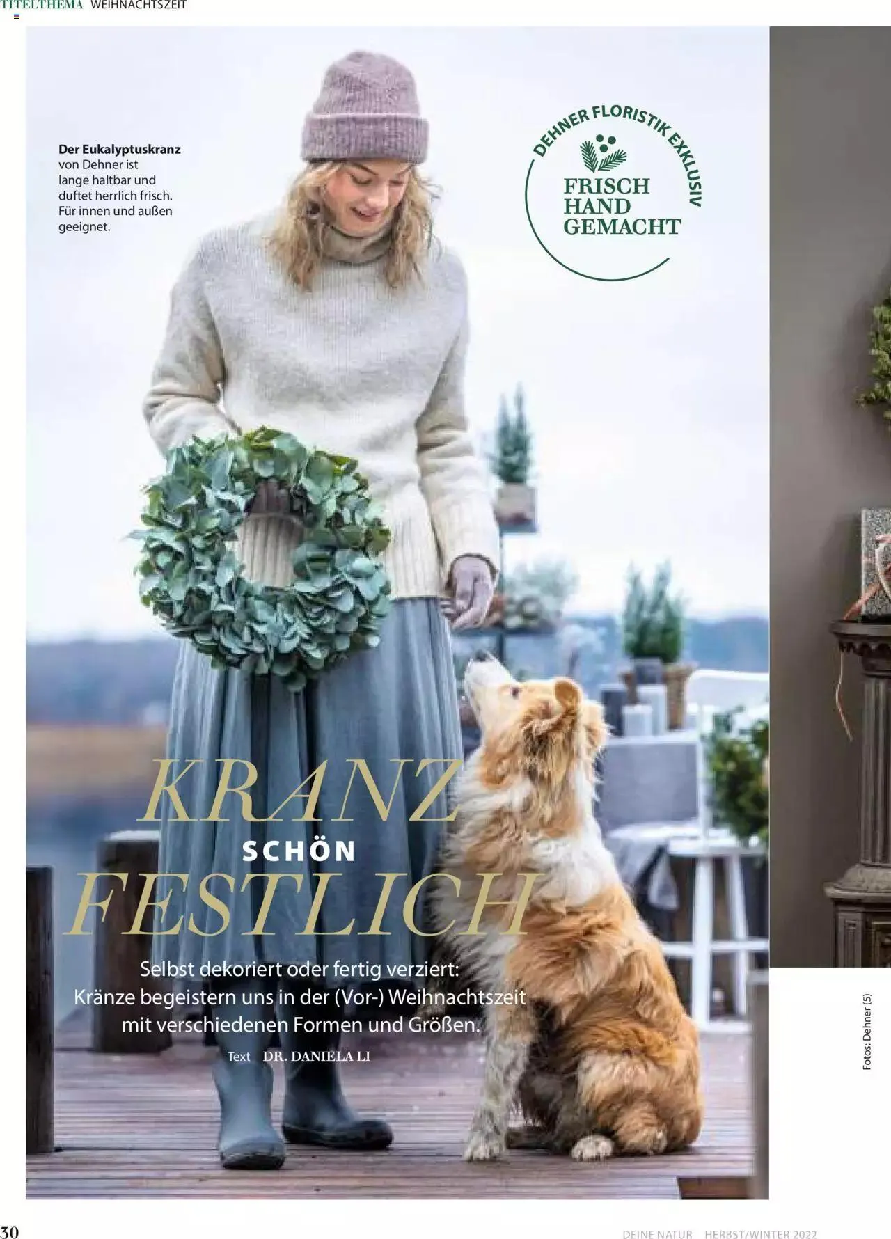 Dehner Flugblatt von 10. Oktober bis 31. Dezember 2023 - Flugblätt seite 30