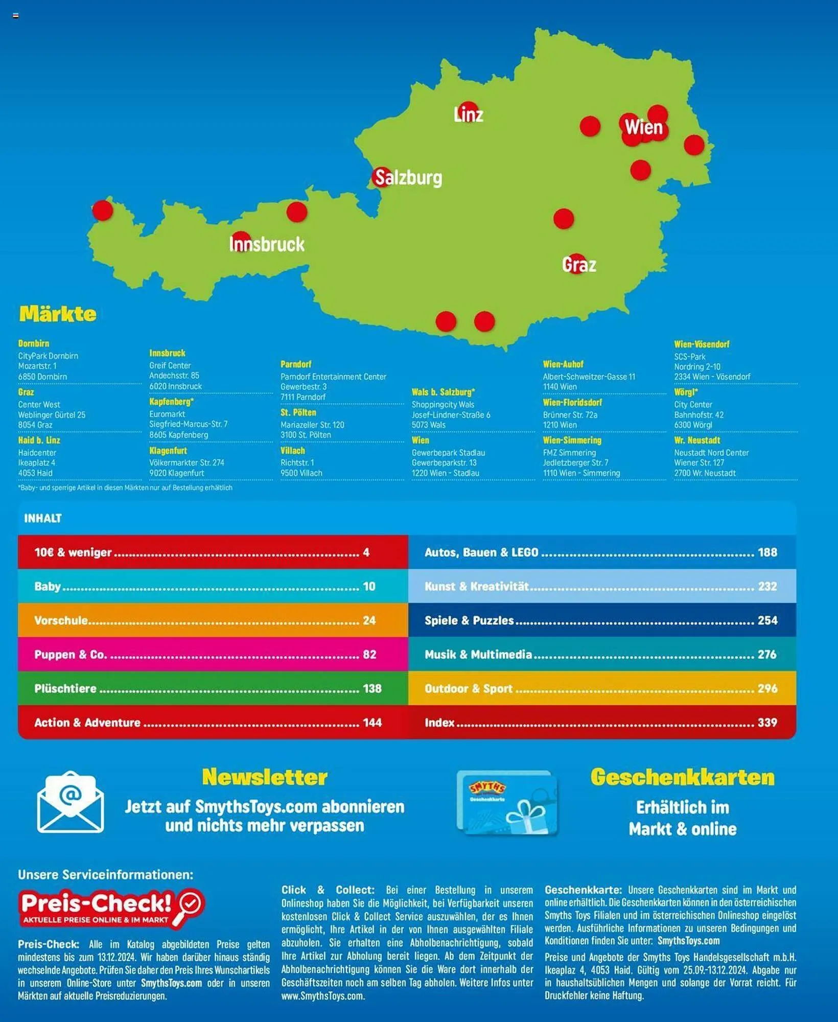 Smyths Toys Flugblatt von 25. September bis 13. Dezember 2024 - Flugblätt seite 2