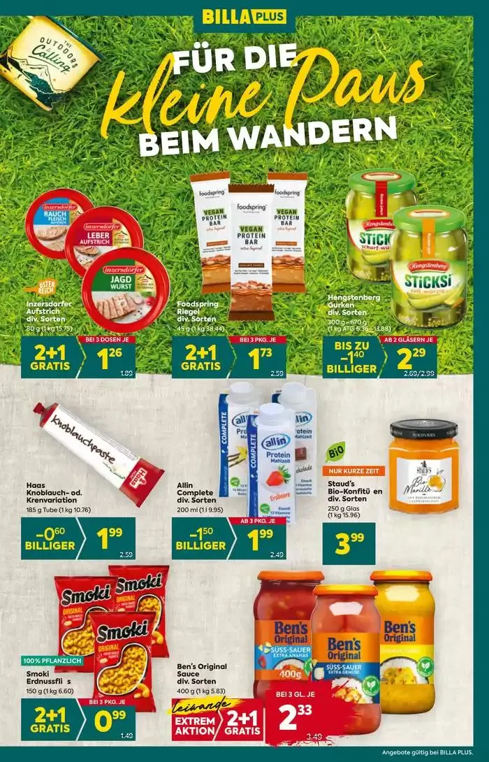 BILLA PLUS Flugblatt von 26. September bis 10. Oktober 2024 - Flugblätt seite 11