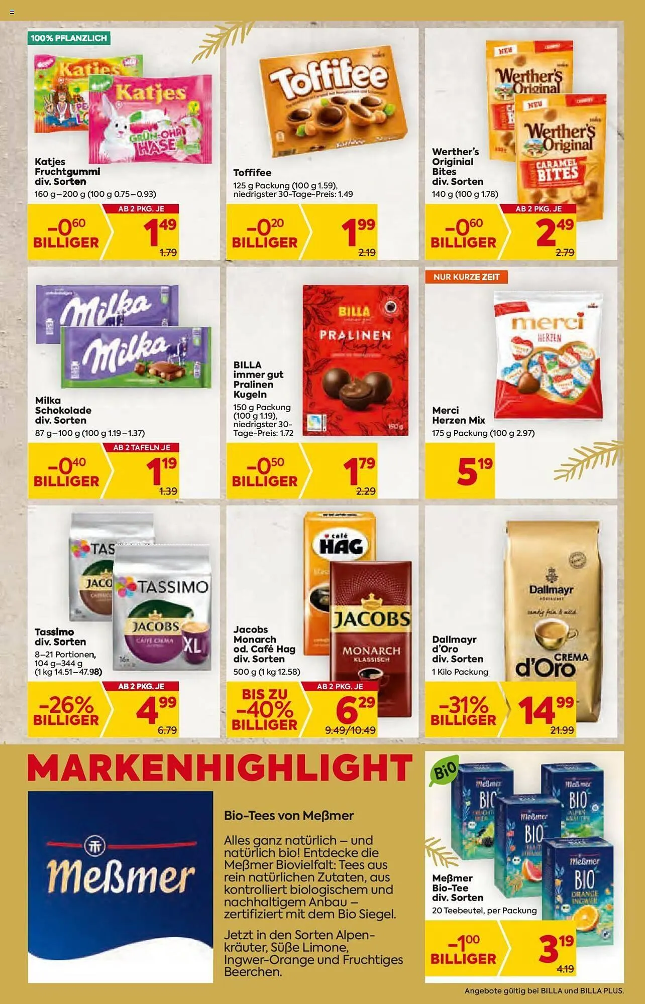 Billa Flugblatt von 7. Dezember bis 13. Dezember 2023 - Flugblätt seite 13