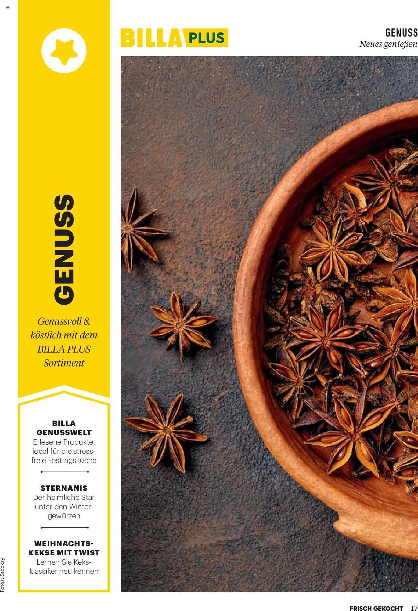 Billa Flugblatt von 1. Dezember bis 31. Dezember 2023 - Flugblätt seite 17