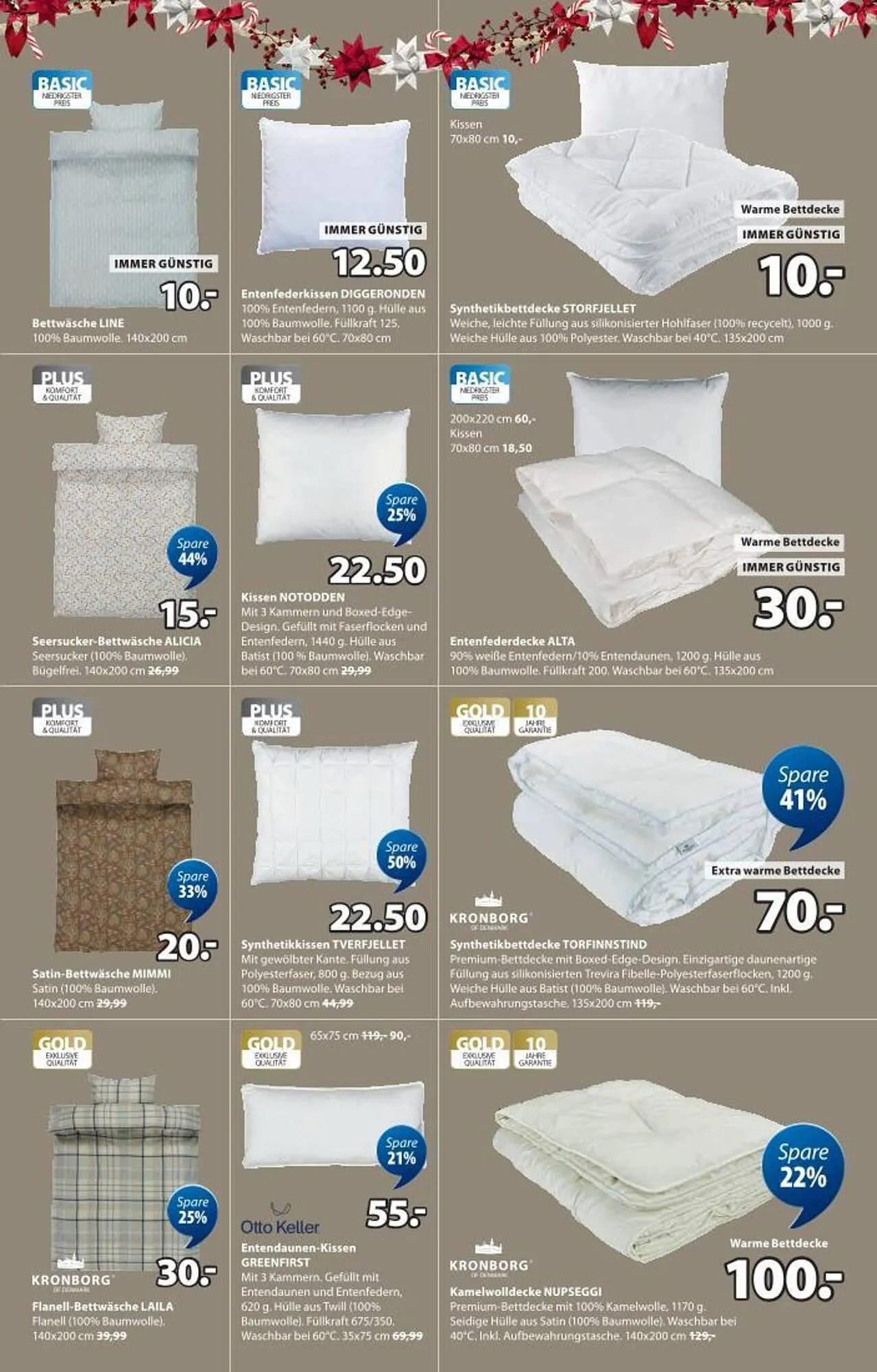 JYSK Flugblatt von 27. Oktober bis 2. Dezember 2025 - Flugblätt seite 9