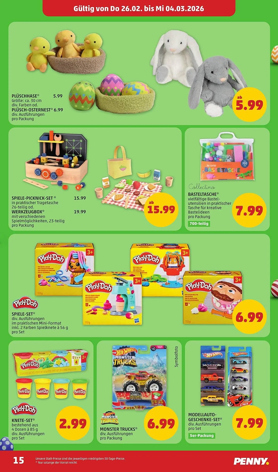PENNY Flugblatt von 26. Februar bis 4. März 2026 - Flugblätt seite  15