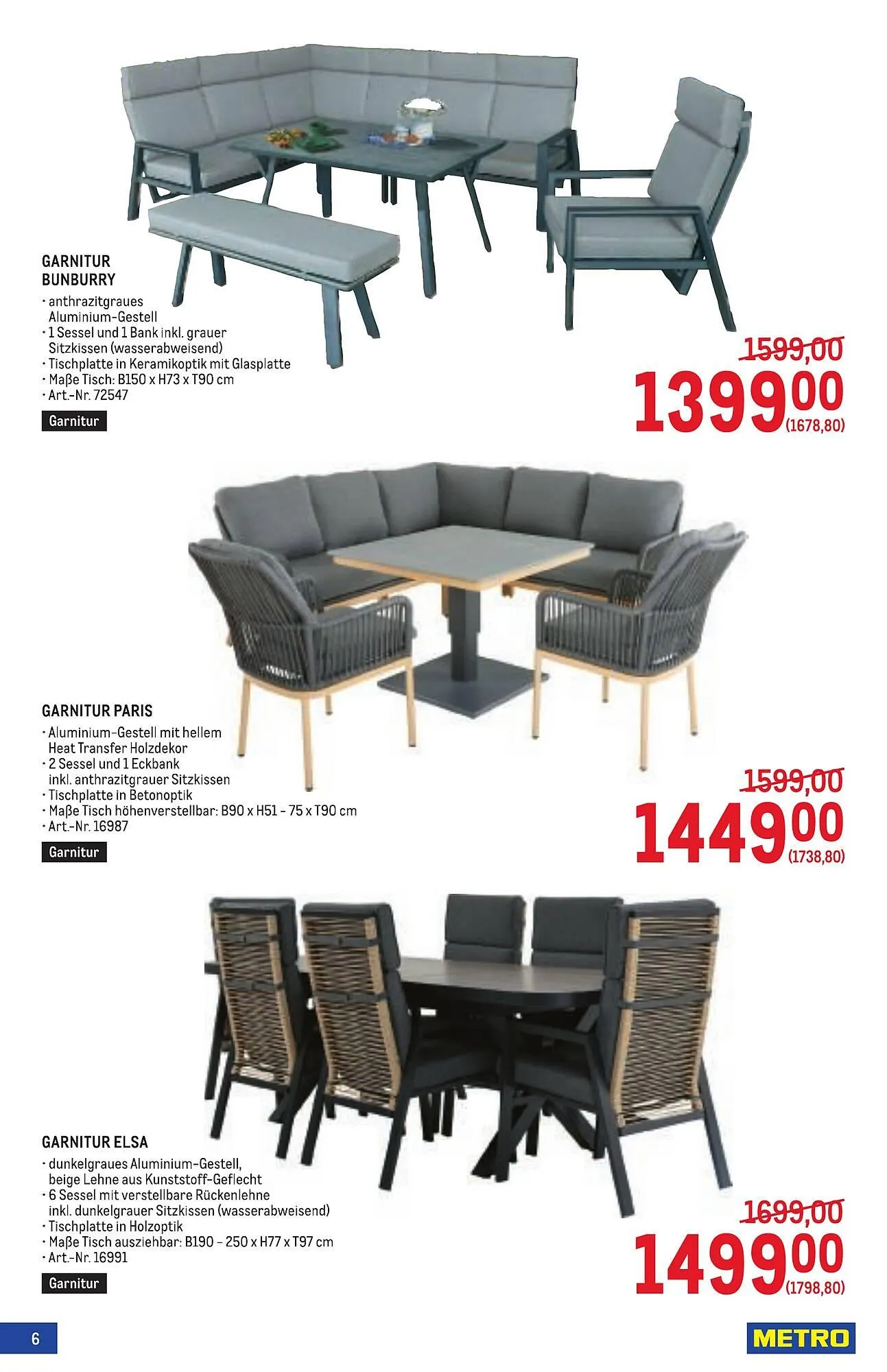 Metro Flugblatt von 2. April bis 29. April 2026 - Flugblätt seite  6