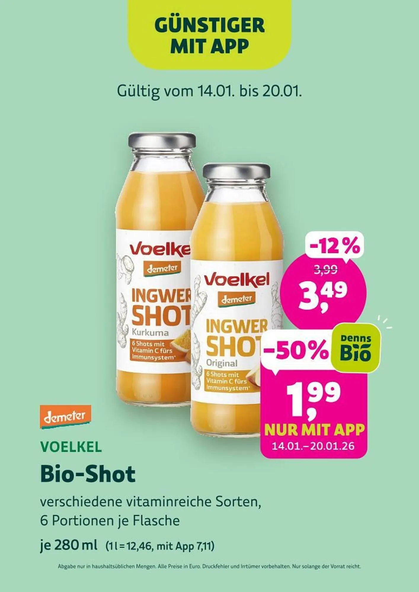 Denn's Biomarkt Flugblatt von 14. Jänner bis 27. Jänner 2026 - Flugblätt seite  86