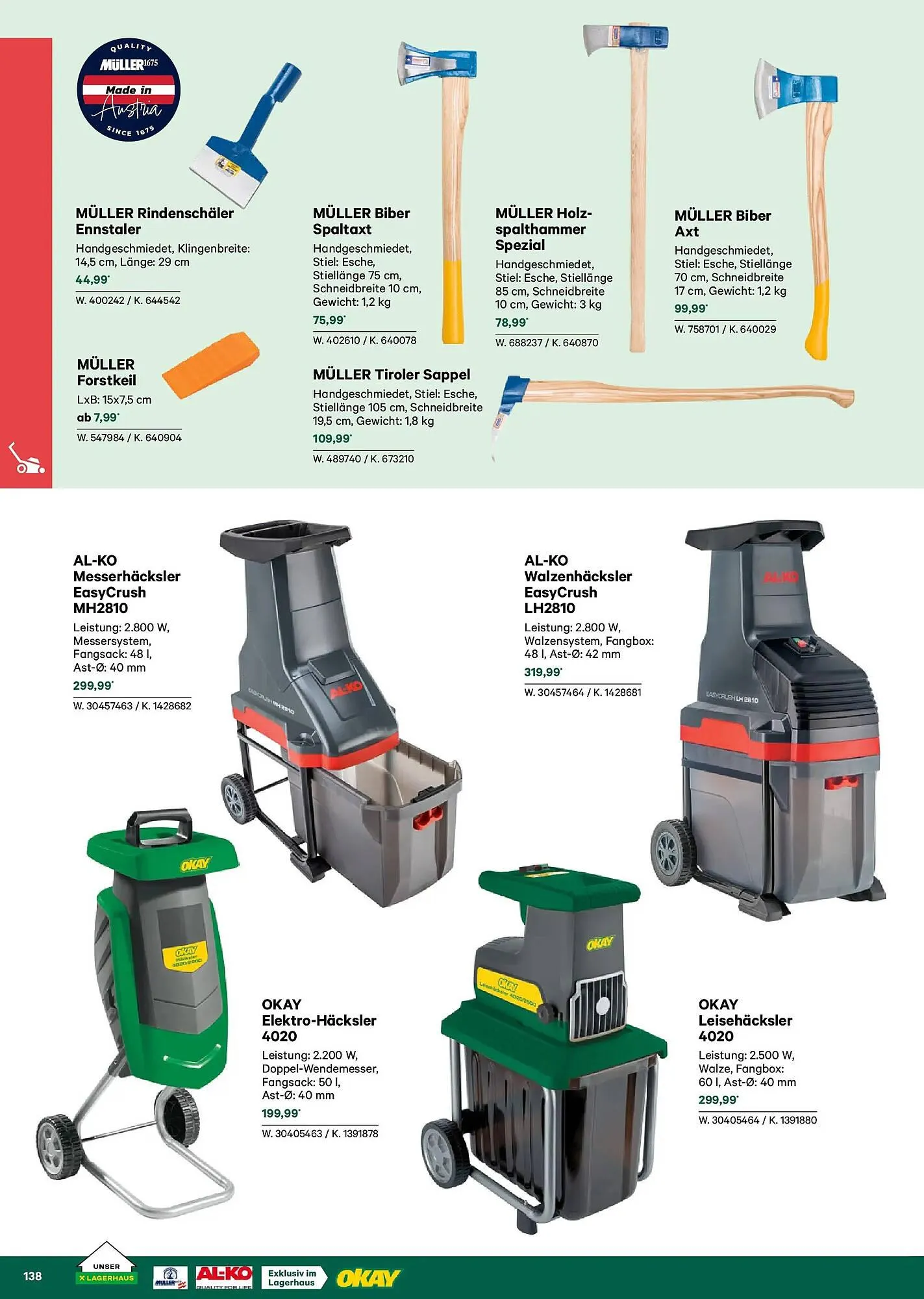 Lagerhaus Flugblatt von 22. Februar bis 31. Mai 2026 - Flugblätt seite  138