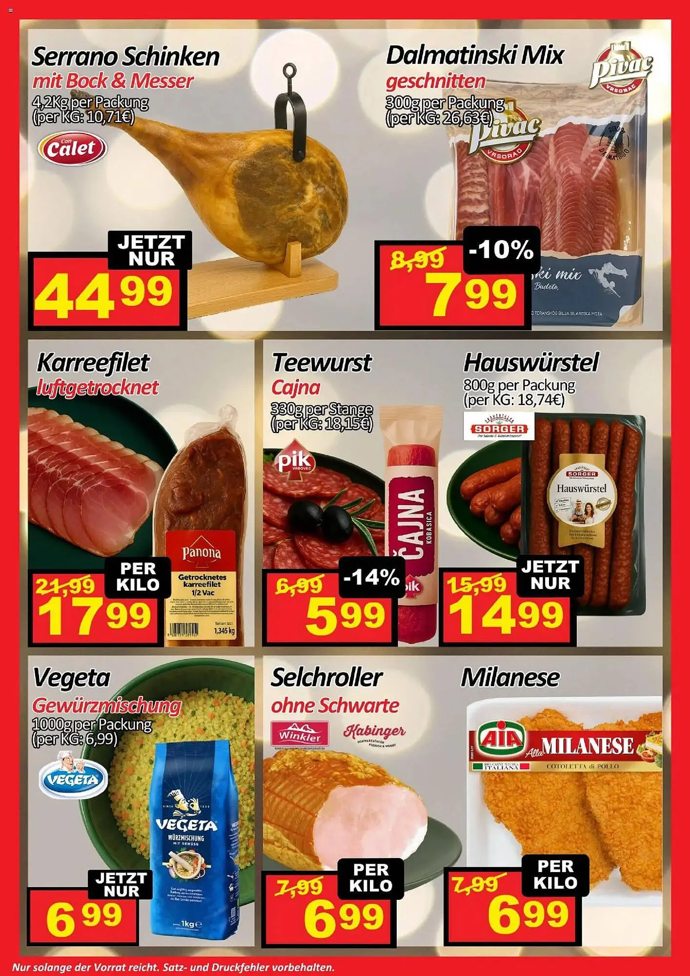 Wurstico Flugblatt von 18. Dezember bis 24. Dezember 2025 - Flugblätt seite  2