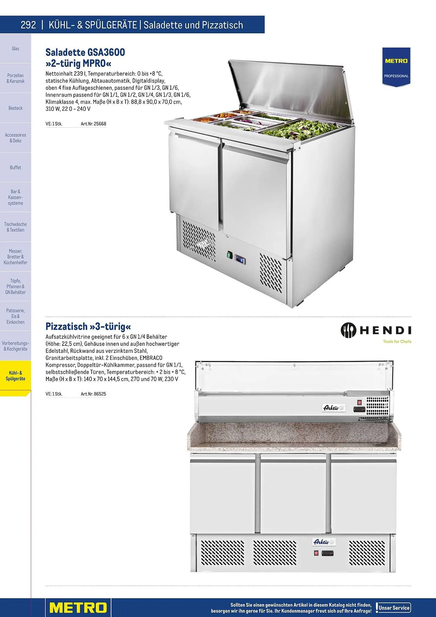 Metro Flugblatt von 25. März bis 31. Dezember 2026 - Flugblätt seite  292