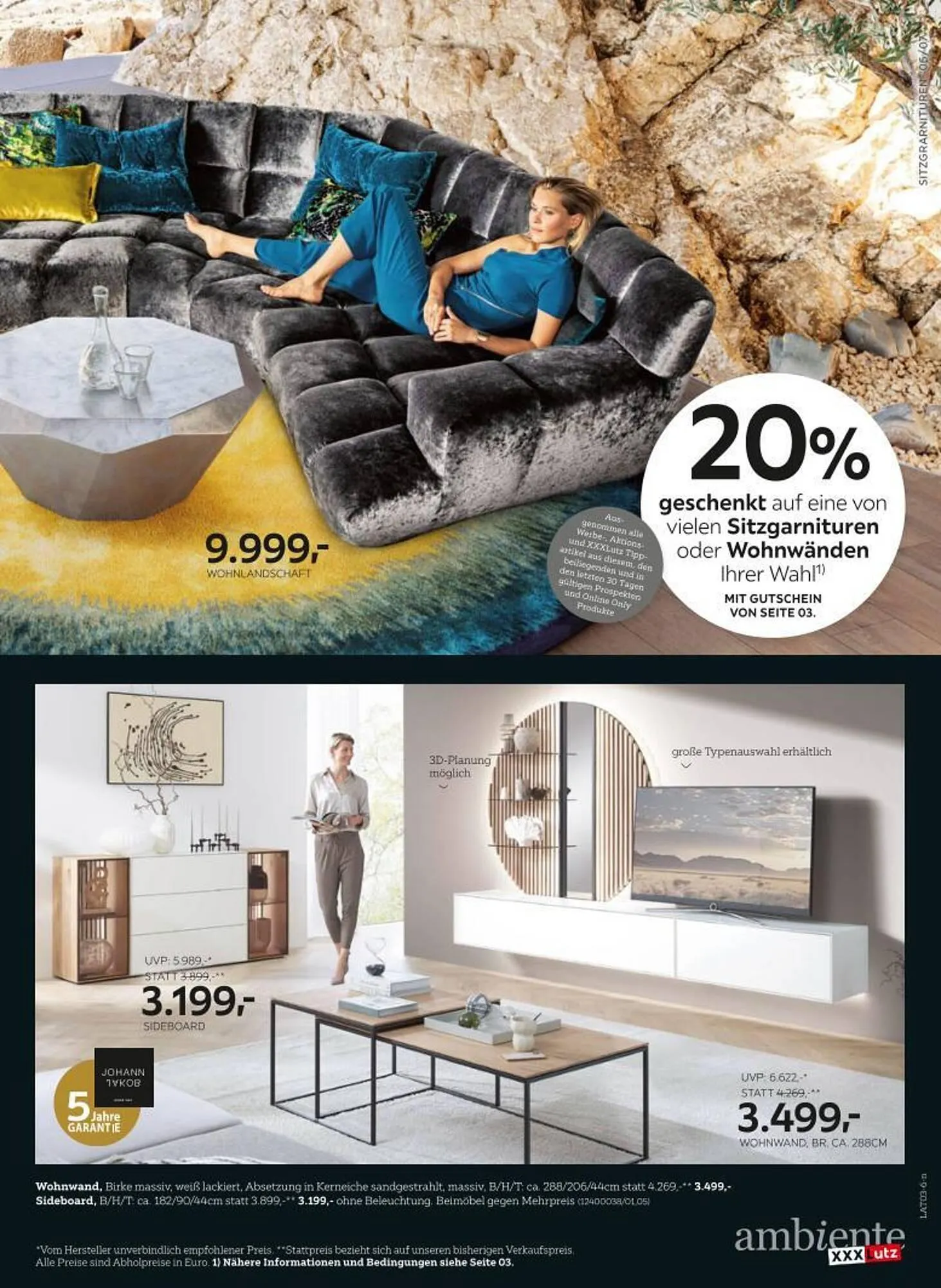 XXXLutz Prospekt von 3. März bis 31. März 2026 - Flugblätt seite 7