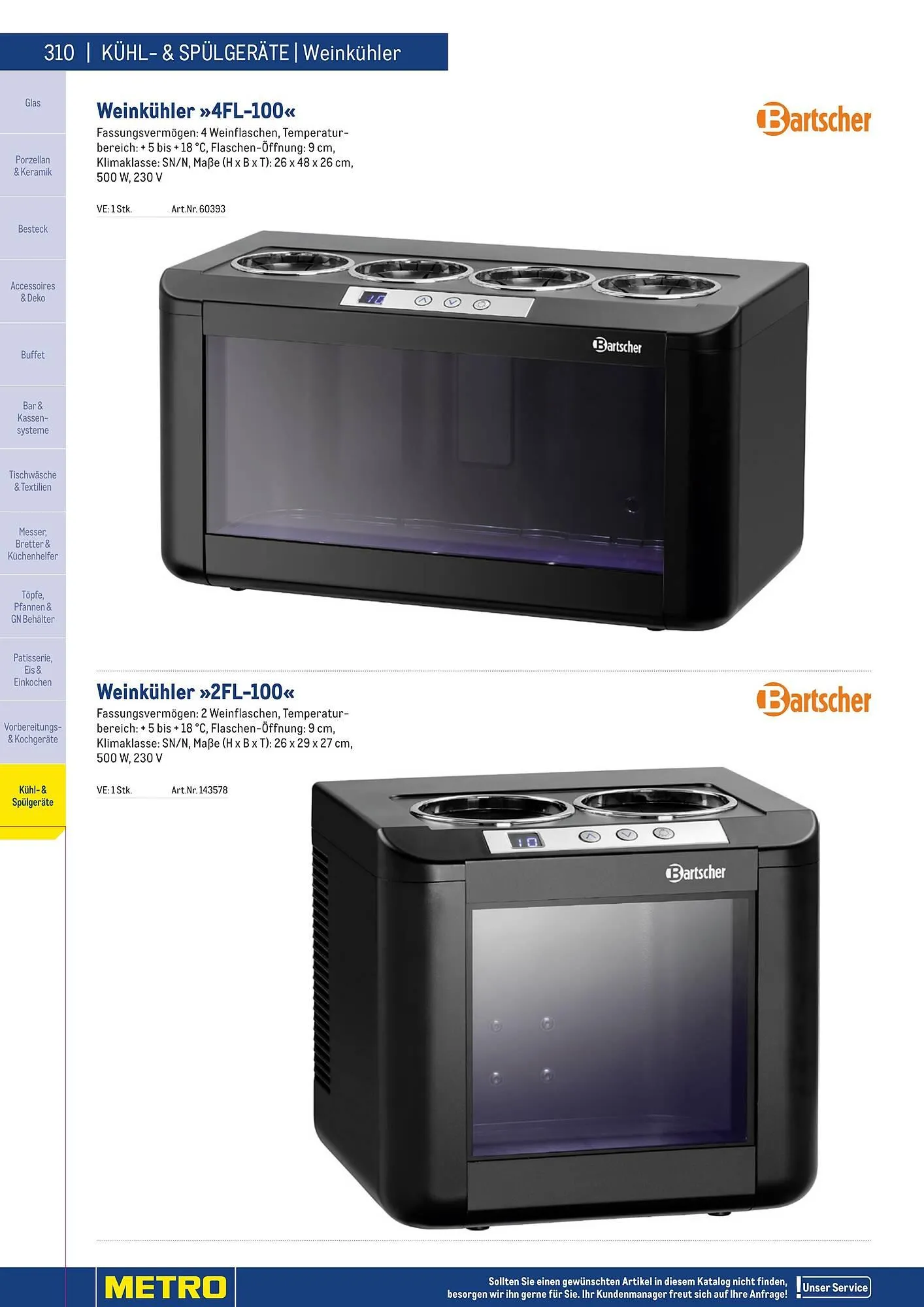 Metro Flugblatt von 25. März bis 31. Dezember 2026 - Flugblätt seite  310