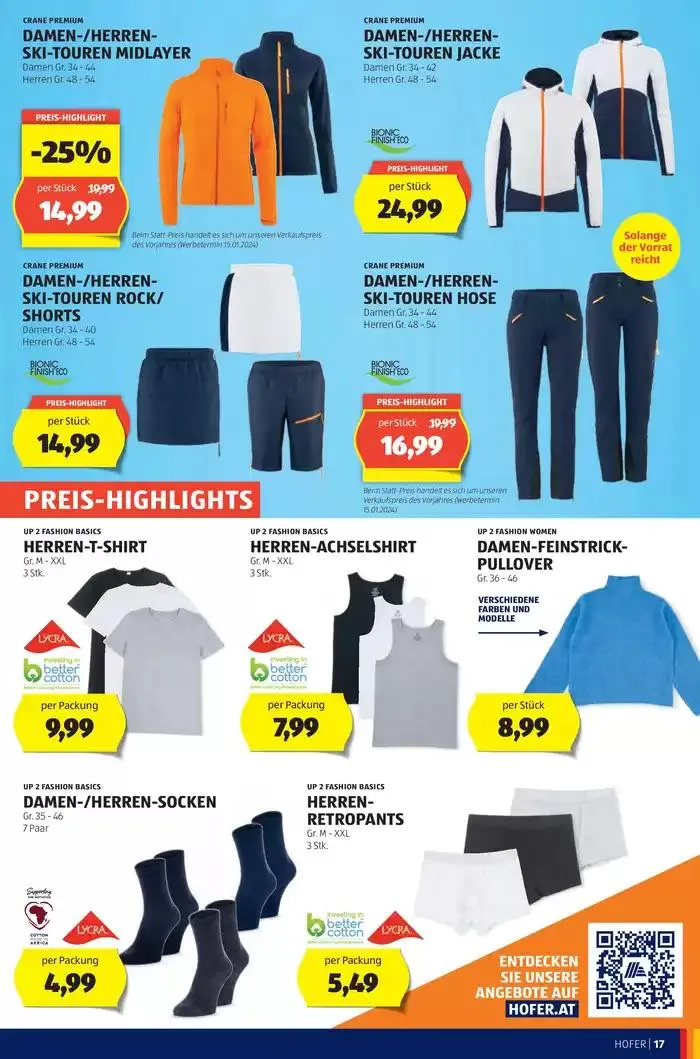 Blättern Sie online im HOFER Flugblatt von 22. Jänner bis 5. Februar 2025 - Flugblätt seite  21