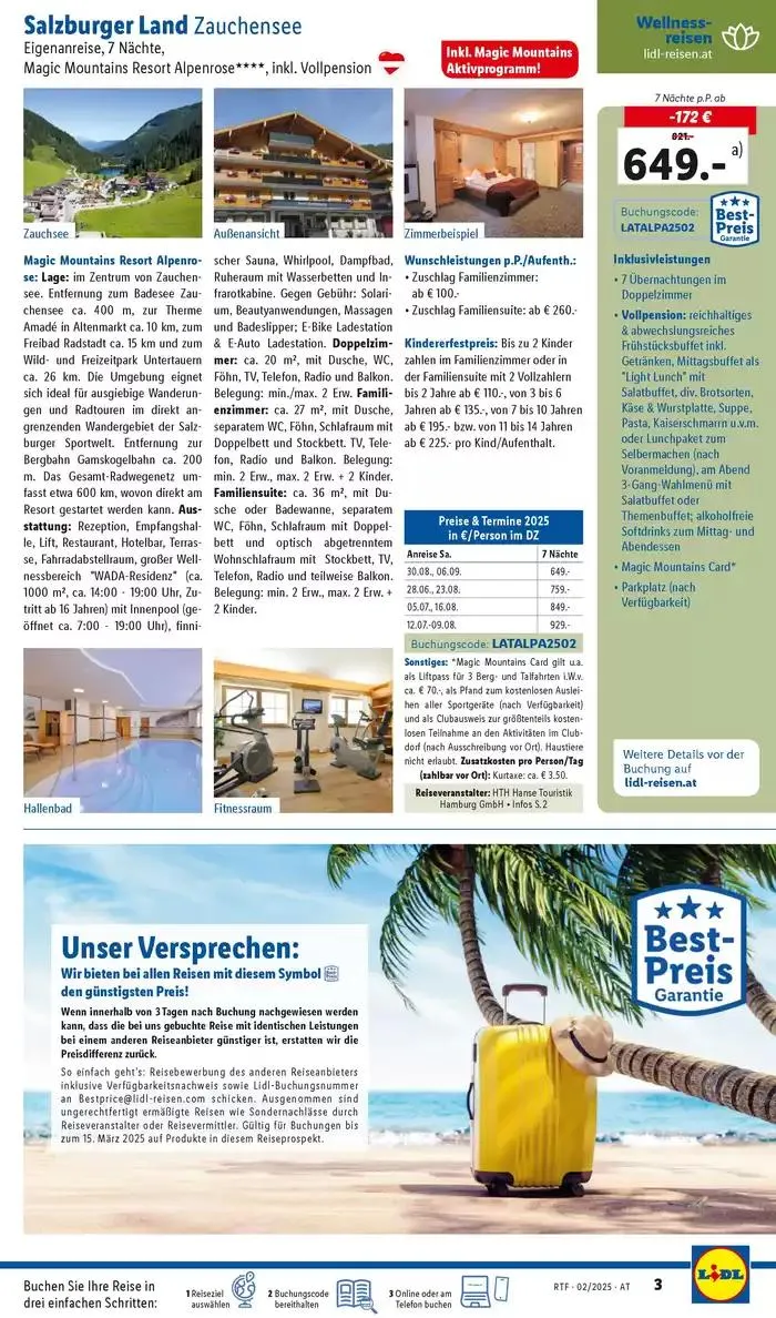 Aktuelle Reiseprospekte Themenprospekt Februar von 12. Februar bis 15. März 2025 - Flugblätt seite 3