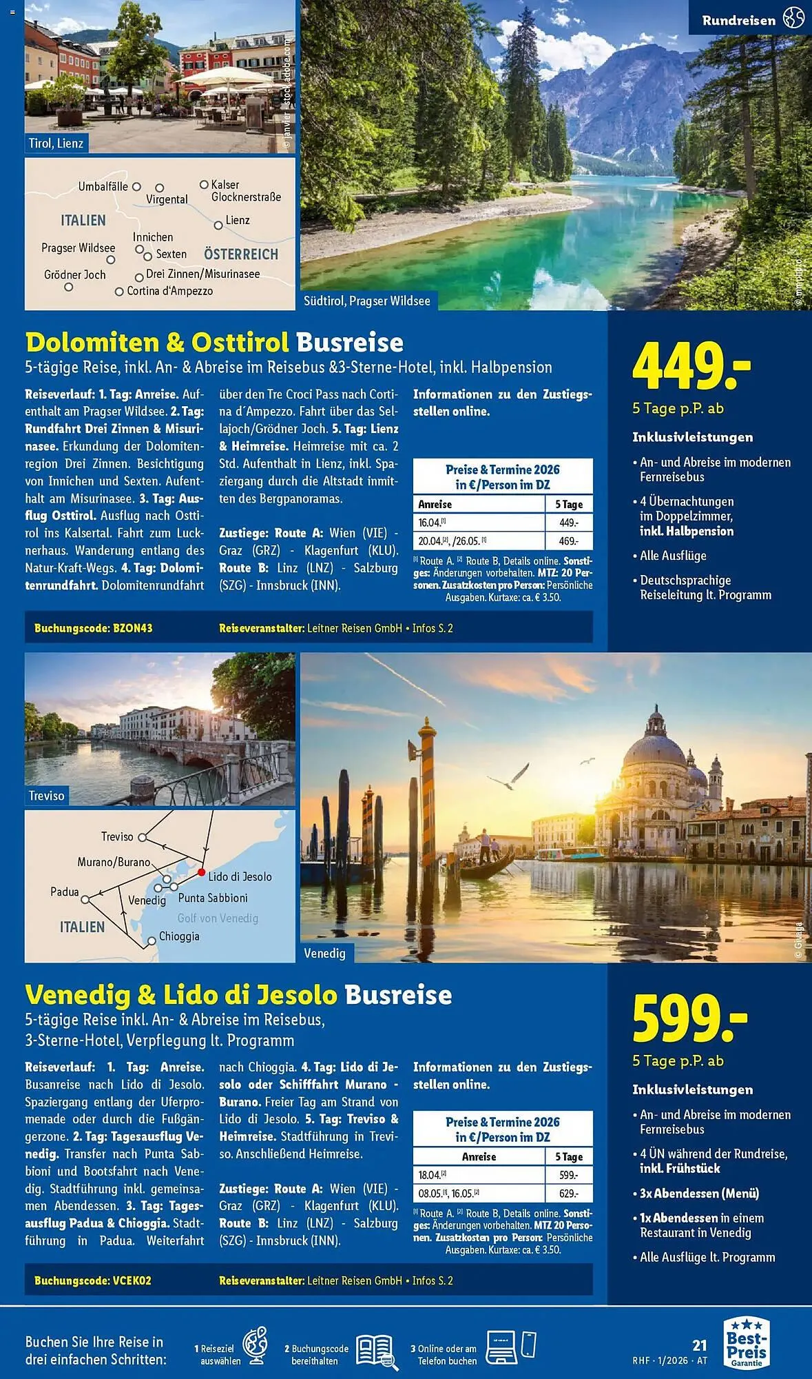 Lidl Flugblatt von 29. Dezember bis 31. Jänner 2026 - Flugblätt seite  21