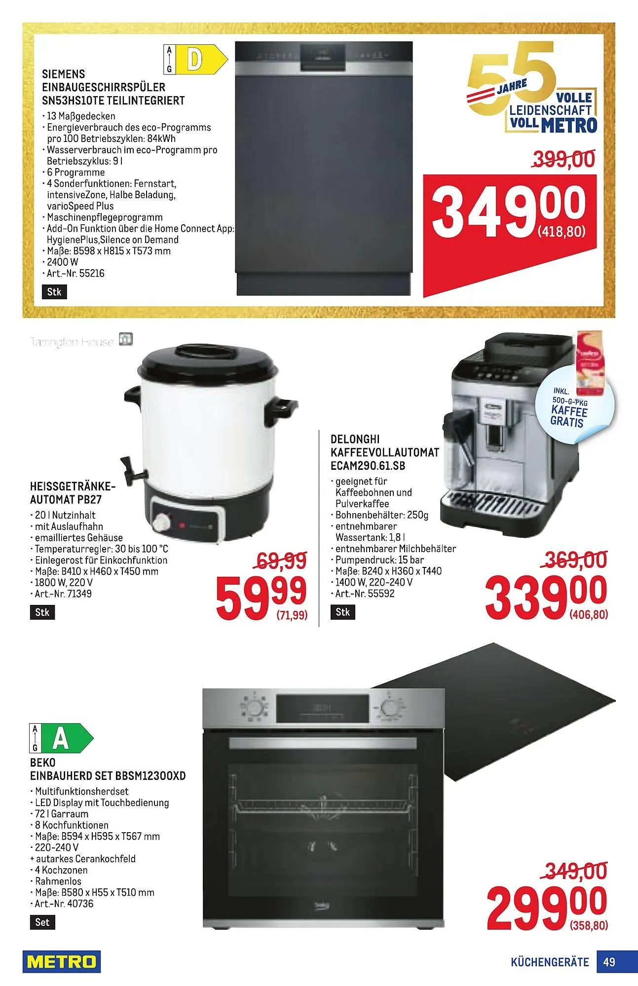 Metro Flugblatt von 19. Februar bis 4. März 2026 - Flugblätt seite 49