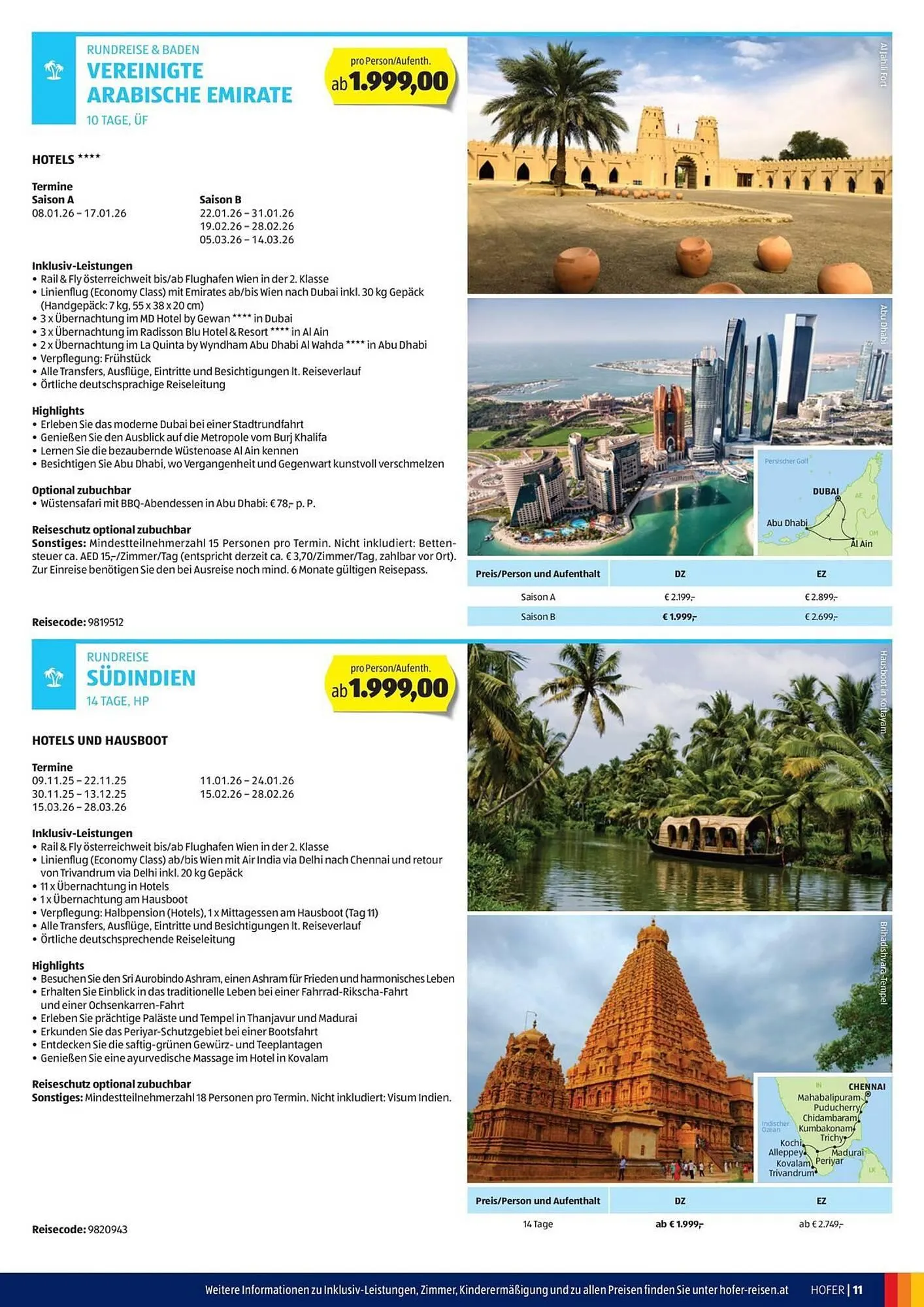 Hofer Flugblatt von 7. September bis 31. Dezember 2025 - Flugblätt seite 11