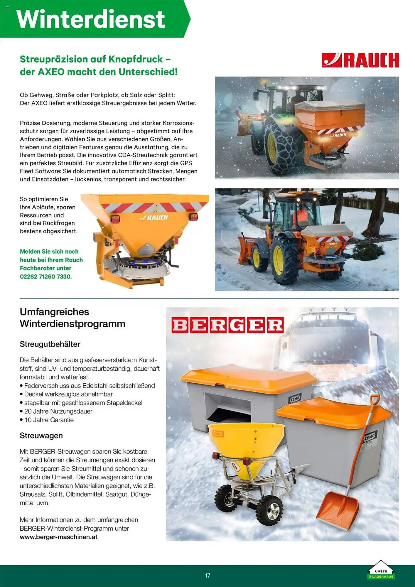 Lagerhaus Flugblatt von 25. September bis 30. November 2025 - Flugblätt seite 17