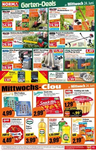 Norma Flugblatt von 22. Juni bis 28. Juni 2026 - Flugblätt seite  15