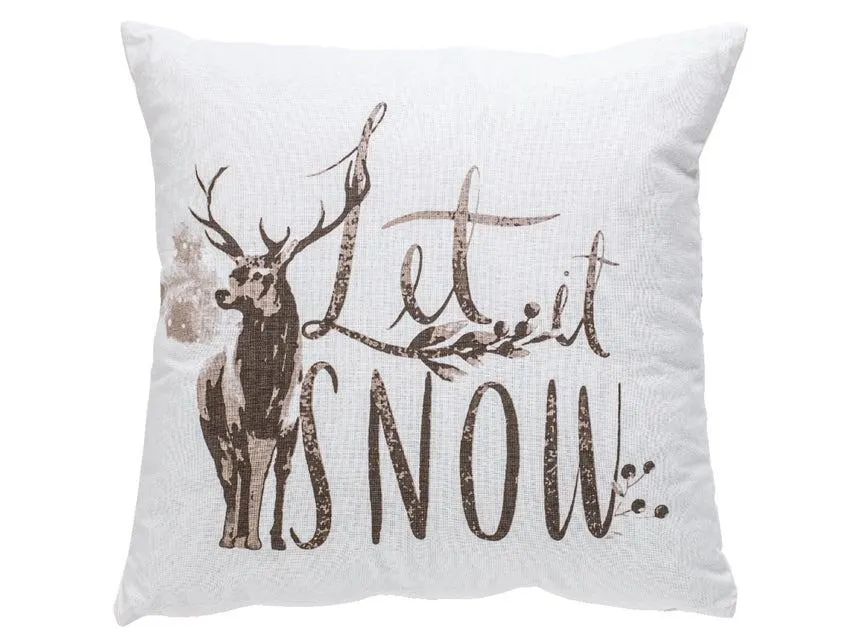 Zierkissen Let it Snow - 45x45 cm