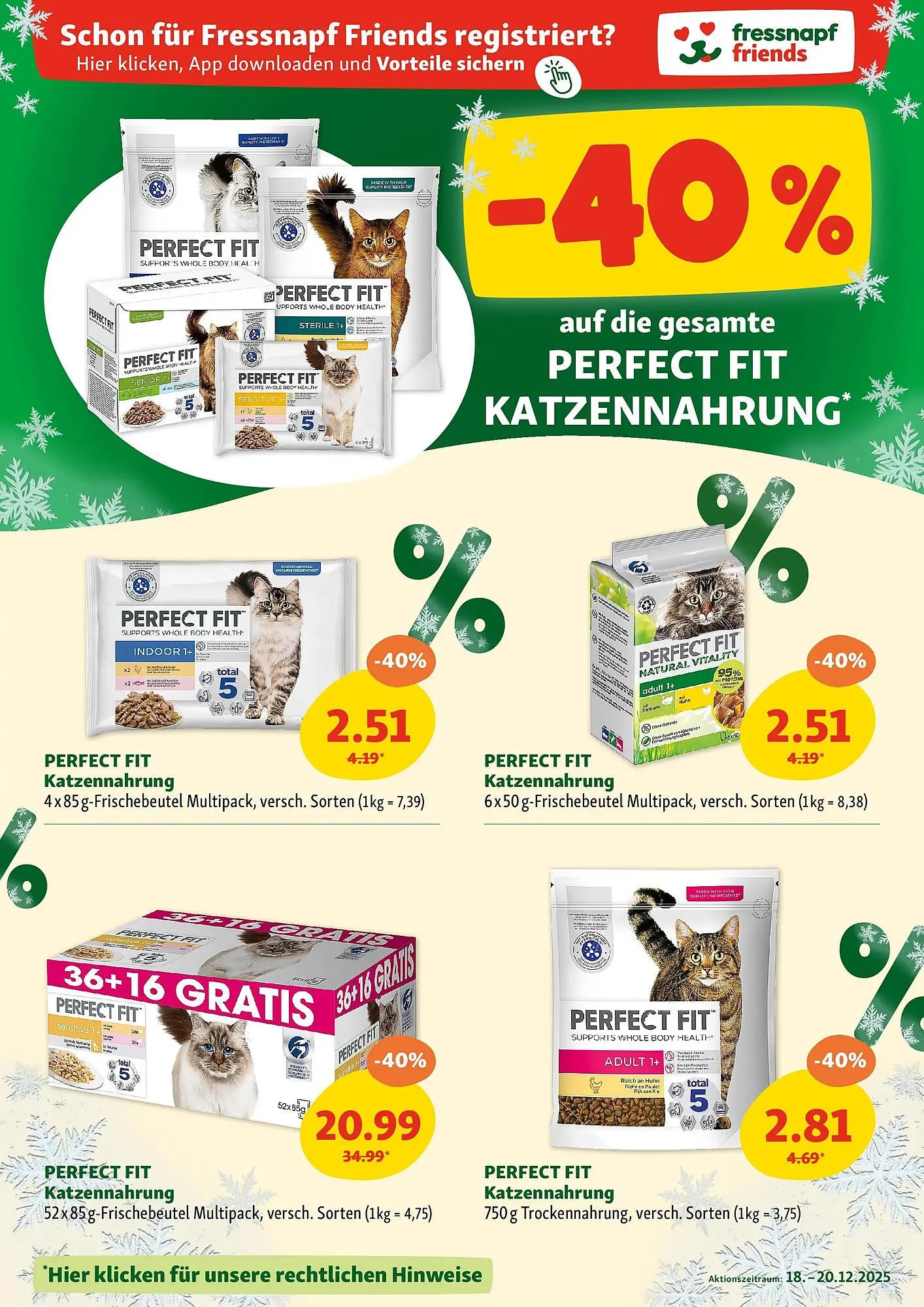 Fressnapf Flugblatt von 17. Dezember bis 20. Dezember 2025 - Flugblätt seite  5