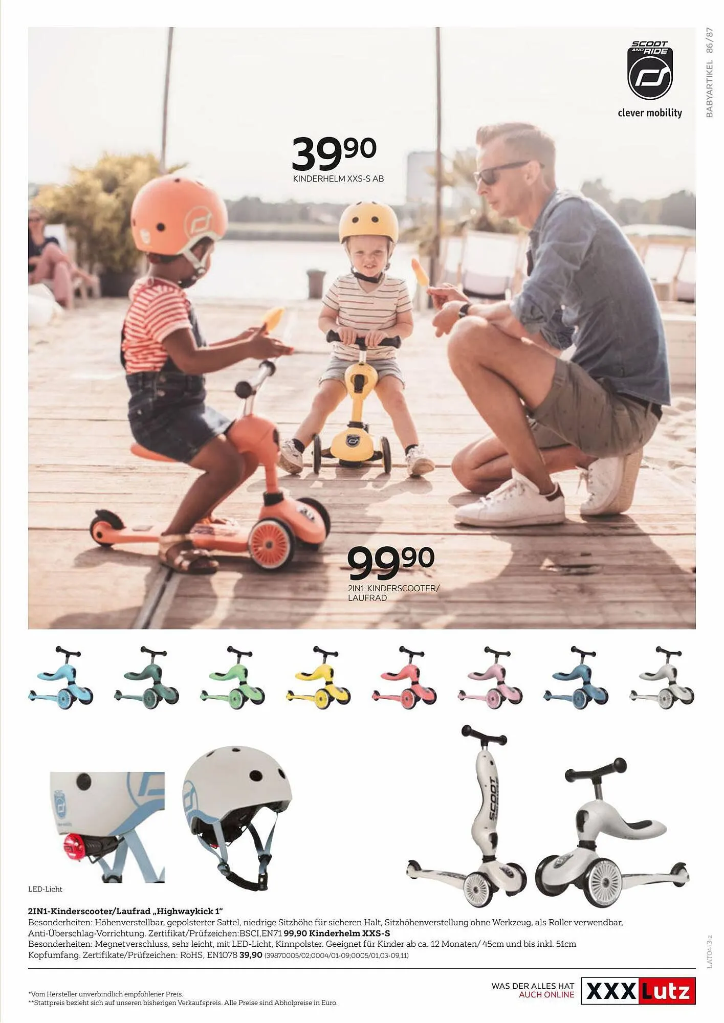 XXXLutz Flugblatt von 6. Juli bis 31. Dezember 2023 - Flugblätt seite  87