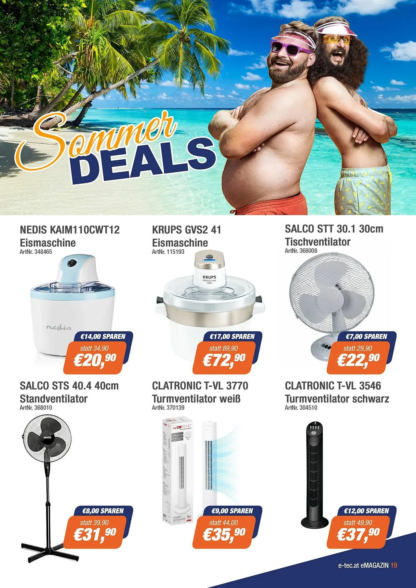 e-tec Flugblatt von 13. Juli bis 31. Juli 2023 - Flugblätt seite 19