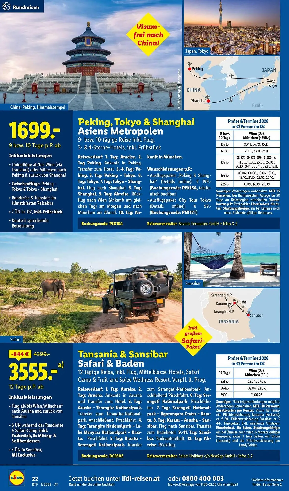 Lidl Flugblatt von 14. Jänner bis 15. Februar 2026 - Flugblätt seite  22