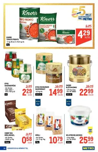 METRO Flugblatt Food - Profi von 11. Juni bis 24. Juni 2026 - Flugblätt seite  38
