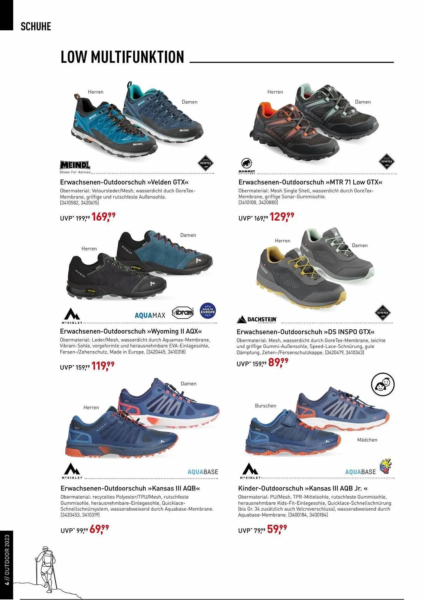 Intersport Flugblatt von 17. Juli bis 31. Dezember 2023 - Flugblätt seite 4