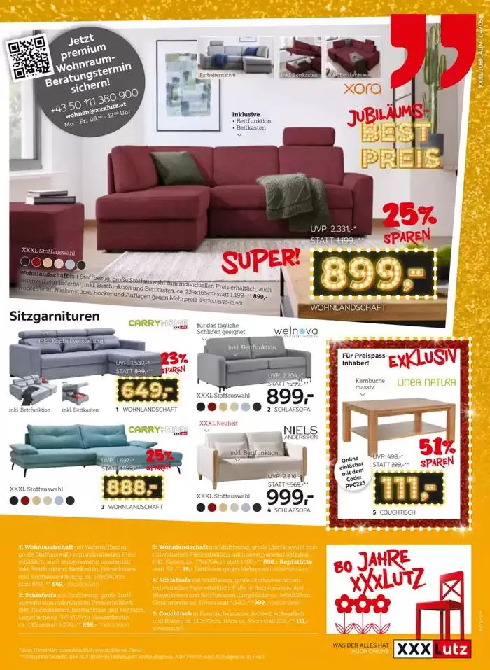 XXXLutz flugblatt von 11. Februar bis 18. Februar 2025 - Flugblätt seite  5