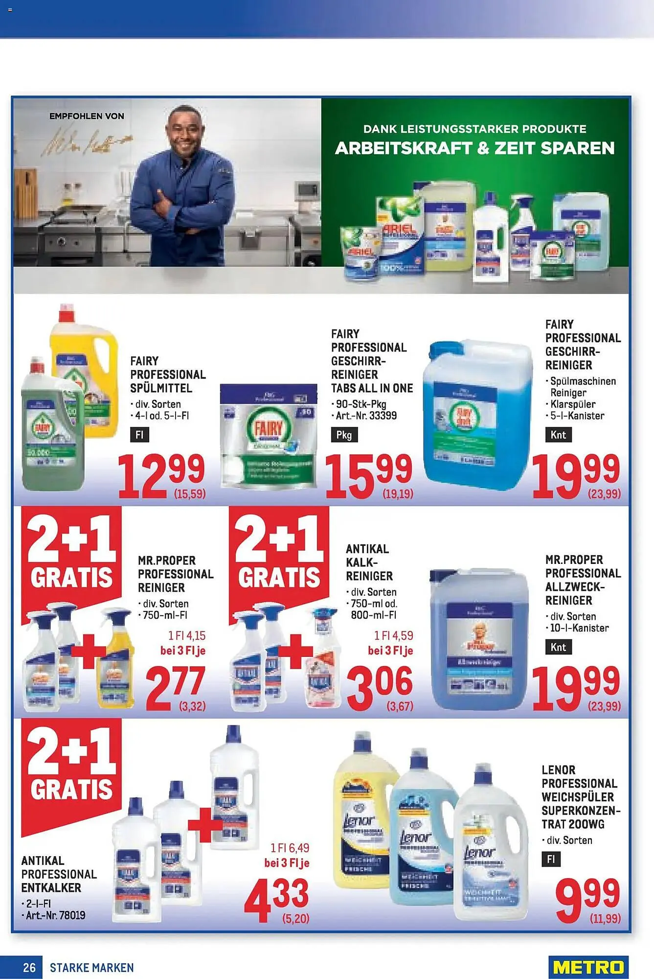 Metro Flugblatt von 19. März bis 1. April 2026 - Flugblätt seite  26