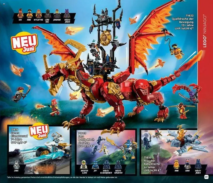 Lego Juni-Dezember 2024 von 14. Juni bis 31. Dezember 2024 - Flugblätt seite  89