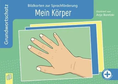 Bildkarten zur Sprachförderung: Grundwortschatz. Mein Körper
