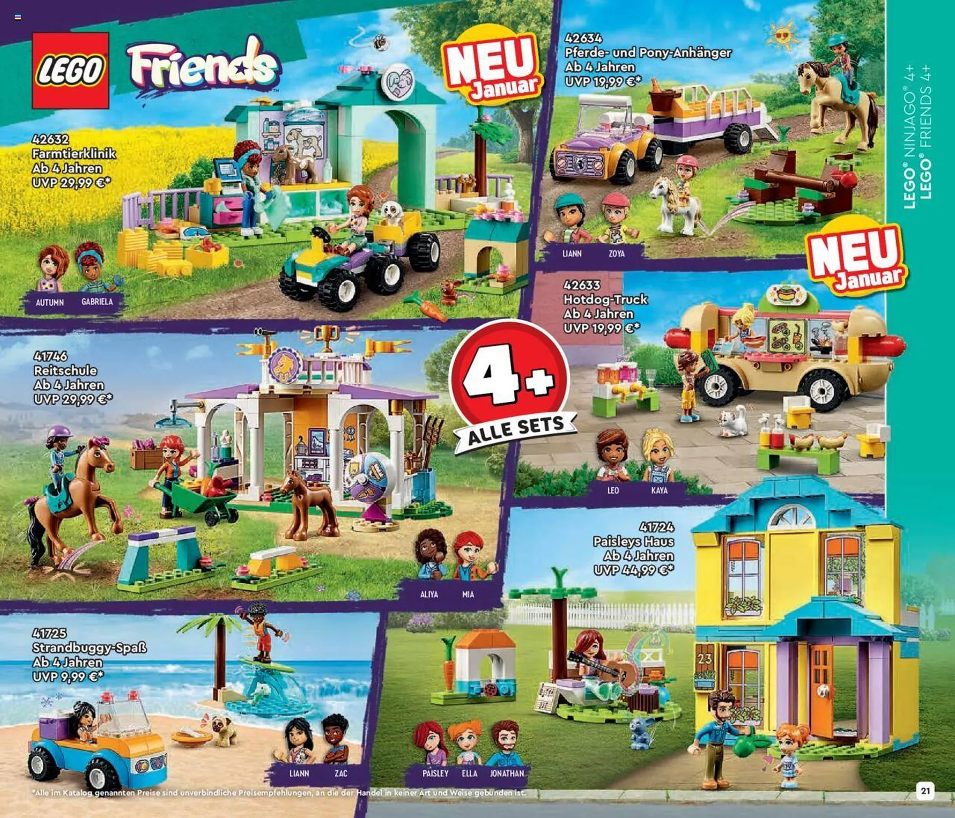 Lego Flugblatt von 4. Jänner bis 30. Juni 2024 - Flugblätt seite  21