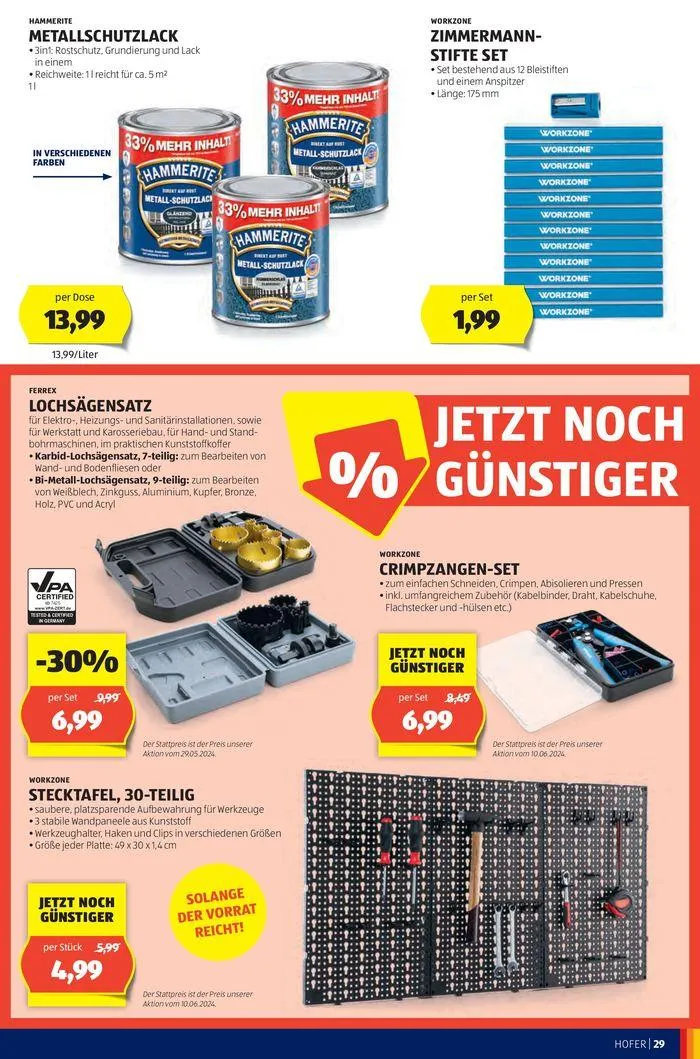 Blättern Sie online im HOFER Flugblatt von 31. Juli bis 14. August 2024 - Flugblätt seite 33