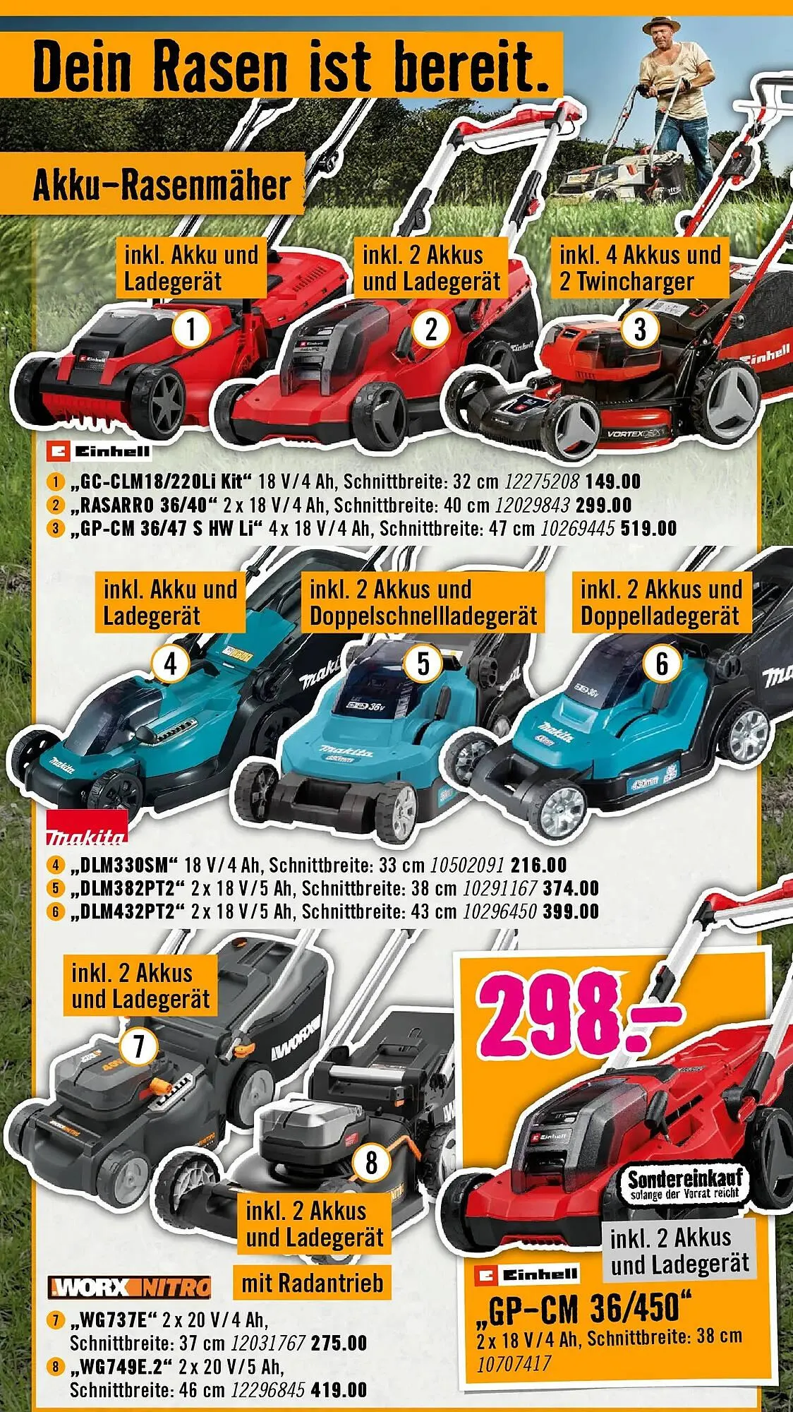 Hornbach Flugblatt von 18. März bis 16. April 2026 - Flugblätt seite  33