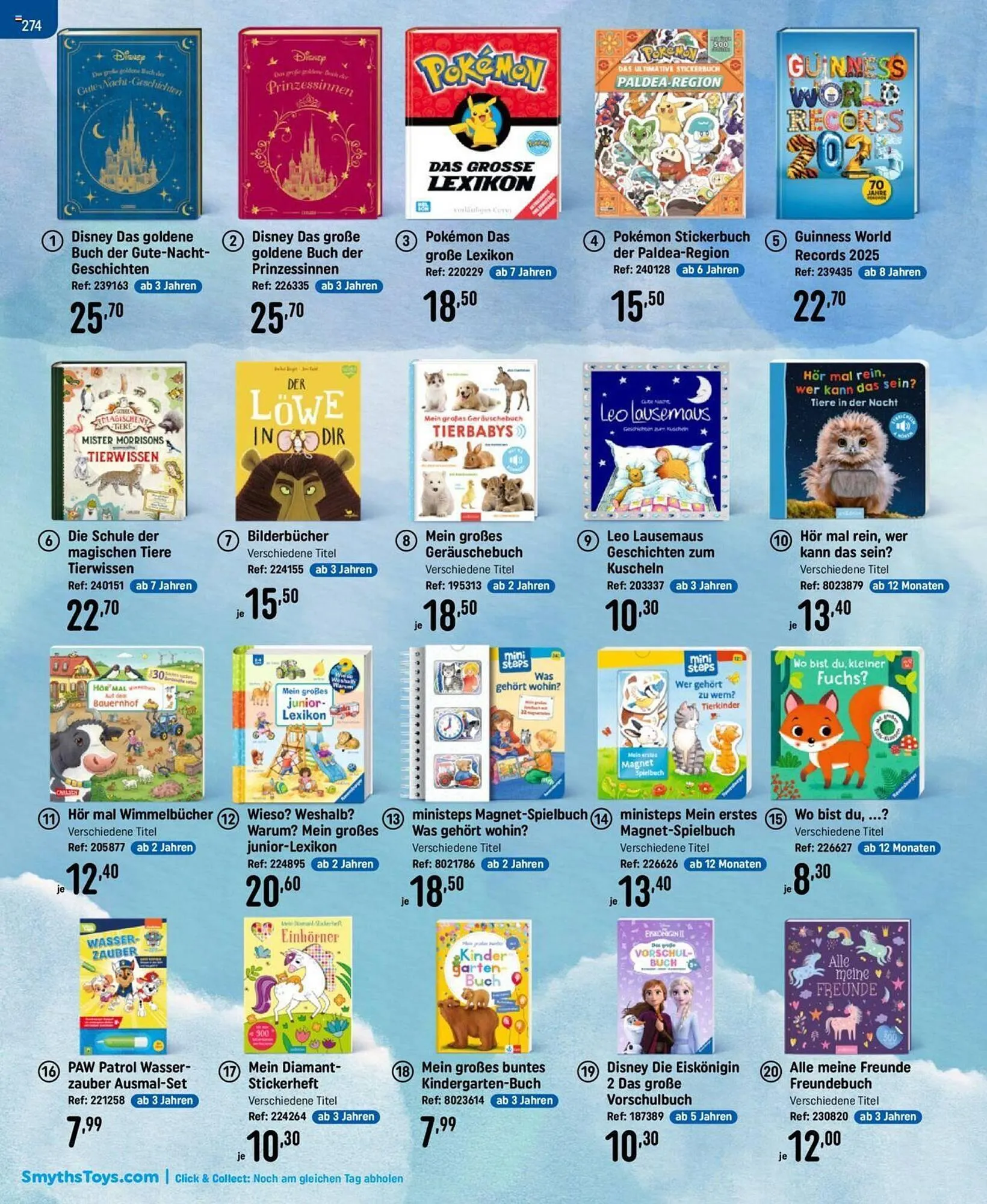Smyths Toys Flugblatt von 25. September bis 13. Dezember 2024 - Flugblätt seite  274