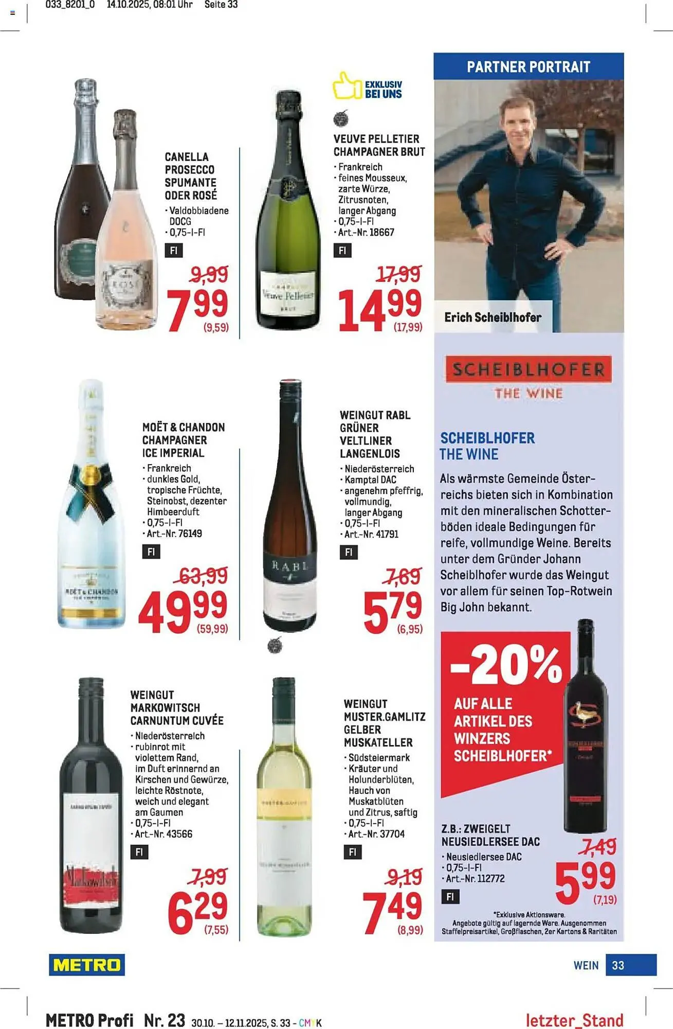 Metro Flugblatt von 30. Oktober bis 12. November 2025 - Flugblätt seite  33