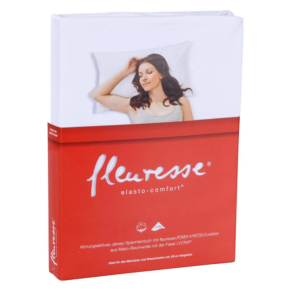 FLEURESSE Jerseyleintuch